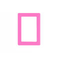 Solid Color Magnetic Picture Frames Magnetic Pvc Mini 5-Inch Photo Frame Magnet Creative Photo Frame Refrigerator Sticker for. 