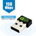 USB WiFi Adapter PC150M 2.4GHz 802.11n Wireless Network Card USB Computer Adapter Mini WiFi Dongle Without Driver For pc Laptop. 