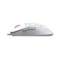 XTRIKE ME GM209W RGB Gaming Mouse 8000 DPI Wired Optical Mouse Lightweight Honeycomb Design Ambidextrous Gaming Mouse White for PC Laptop. 