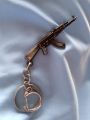 PUBG AKM (AK_47) Metal Keychain heavy Metal AKM Car key chain. 