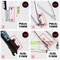 SHIMANO SM-MA-F180P/P2 F203P/P Original Disc Brake Adapter PM A Pillar Disc Brake Bracket For 180/203Mm Rotor RT86 RT81 RT56. 