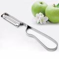 Multifunctional Kitchen Stainless Steel Peeler, Knife and Clips Rotary Peeler Cutter Slicer Combined Vegetable Peelers for Carrot Potato Melon Gadget Fruit. 