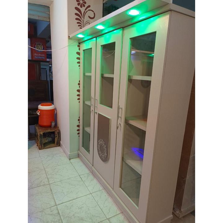 wood divider with lamination wood color good quality
