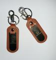 Honda Car Key Chain Leatherite - Keychain with Honda Monogram (1 Piece). 