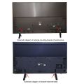 Steel TV Base for LCD Pedestal Screen Stand Home Universal Monitor. 