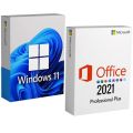 Microsoft Windows 11 Pro with MS Office 2021 Pro Plus. 