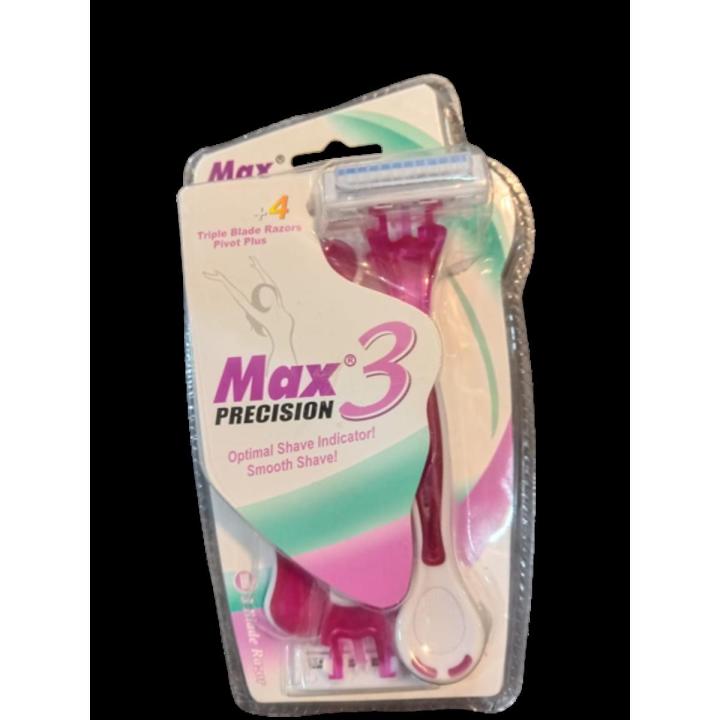 Max Precision 3 Triple Blade Razor for Women