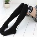 Thigh High Socks Stockings women Over Knee Length Long Sock Stripe Sport For Girls. 