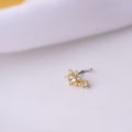Fashion Dangle Nose Studs Colorful  Screw Nose Rings Nose Piercing Jewelry Podazz. 