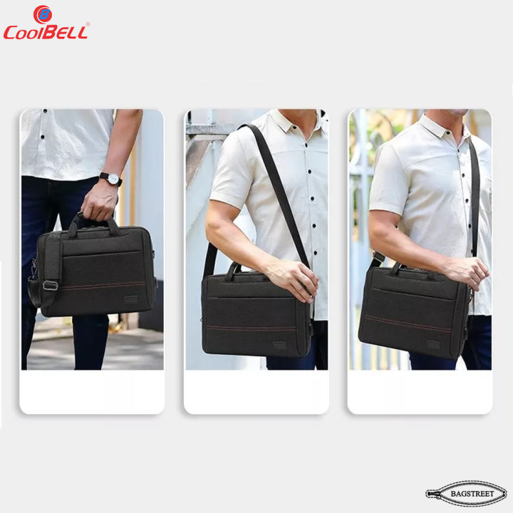 Coolbell%20CB-2088%20Messenger%20Bag%20for%2017.3"%20Laptop%20Business%20Bag%20Easy%20to%20Carry%20Briefcase%20Style%20Laptop%20Bag%20Men%20&%20Women%20-%20Image%209