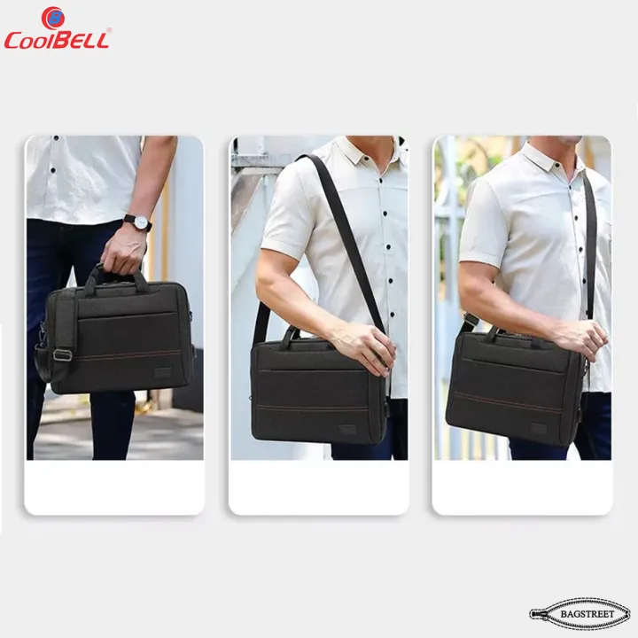 Coolbell%20CB-2088%20Messenger%20Bag%20for%2017.3"%20Laptop%20Business%20Bag%20Easy%20to%20Carry%20Briefcase%20Style%20Laptop%20Bag%20Men%20&%20Women%20-%20Image%209