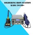 KADA 2018D+ SMD BGA Rework Station kada 2018d plus Hot Air Gun Soldering Iron 2 In 1 Welding Station. 