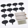 Cheese Markers for Charcuterie Board, Set Of 18 PCS Slate Cheese Sign. 
