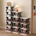 COMFORT ZOON Random color Plastic Shoe Rack 2,3,4,5,6 Tier Space-Saving Foldable Storage Organizer, Double Row Design for RVs, Bathrooms & Dorms -Durable & Lightweight, Floor Stading Shelf, Shoe Storage Organizer Standing Shel, Standing Shelf BEST QUALITY. 