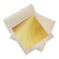 100 Sheets Gold Leaf. Thin Gold Foil Sheets Gold Foil Paper Craft Gold and Metal Leaf for Arts Painting Gilding Crafting Decoration, 3.15 x 3.15 Inches. 