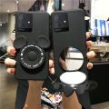 For Cubot Note 50 Case Makeup Mirror Soft Cute Cartoon Bracket Soft Silicone Anti Drop for Cubot Note 50 Back Cover. 