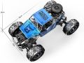 ZDYHBFE RC 1:16 Alloy Climbing Remote Control Car Die-casting Body 4WD Mountain Bigfoot 2.4G Off-Road Mechanical Car Vacuum Tire Shatter-resistant And Crash-resistant Boy's Toy Car Children's Gift. 
