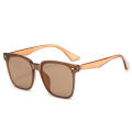 Scratch-Resistant Polarized Sunglasses High-Definition Lightweight Retro Square Frame Sunglasses Anti-Glare Uv Protection Designer Eyewear for Driving Outdoor Activities Men'S Fashion Women'S Fashion. 