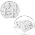 Airplane Shape Silicone Fondant & Chocolate Mold 6 Cavity. 