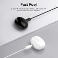 Vention Elf E01 Bluetooth 5.3 Earphone Wireless Earbuds Headset Smart Noise Canceling Sport Gaming Sweatproof Built-In Microphone Touch Control TWS True Wireless Earbuds. 