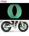Car and Bike's Rim Reflective Sticker (16pcs/set). 