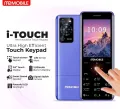 Memobile i touch - 2.8 Inch Display - Touch Keypad -  Slim & Stylish Design - 2000mAh Fix battery - Dual Sim - PTA Approved - Auto call recording - Bluetooth & Bluetooth Dialer - 15 Months brand warranty. 