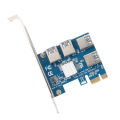 BBOOM PCIE one with four graphics card expansion card PCI-E 1X to 4X expansion card. 