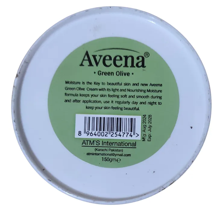 Aveena%20Soft%20Butter%20&%20Green%20Olive%20Cream%20150g%20%7C%20Daily%20Moisturizing%20Cream%20%7C%20Moisturizing%20Hand%20Cream%20for%20Soft%20Hands%20&%20Feets%20%7C%20Refreshingly%20Soft%20Skin%20-%20Image%203