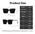 Polarized Uv Protection Sunglasses Unisex Korea Eyeglasses Icon Sun Glasses Square Medium Frame Eyeglass High Quality. 