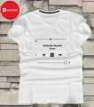 Music Printed Logo Tee For Men's & Womens. 