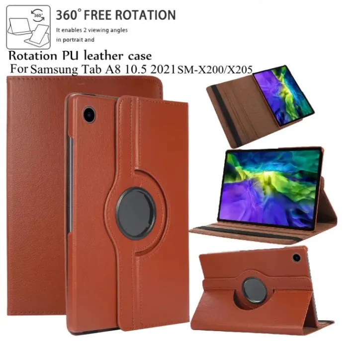 Samsung%20A8%202021%2010.5"%20Cover%20Tablet%20Book%20Case,%20Tab%20Rotate%20360"%20Book%20tablet%20Cover%20for%20Model%20X200%20/%20X205/%20X207%20-%20Image%207