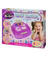 Nail Art Saloon Glitter Set For Nail Polishing Pretend  Play Girls Toys - pink. 