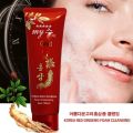 130ml Korean Red Ginseng Cleanser Deep Cleansing Moisturizing Brightening Anti-acne Balancing Oil face wash face cleanser. 