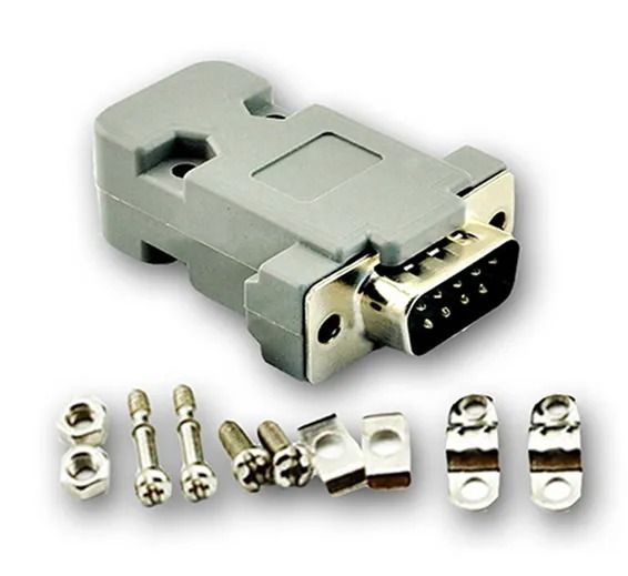 DB-9 DB9 RS232 Male Connector