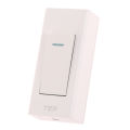 1Pc 1 Gang 2 Way Surface Mount Switch Wire Hanging Installation Bedside On/Off Control Lamp Panel Wall Light Switch. 