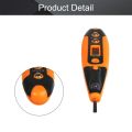 Voltage Detector Pen Test Screwdriver Circuit Tester Electric Test Pen Screwdriver Digital Display Non-Contact Voltage Tester AC/DC 12-250V Contact Induction LED with Light 1pcs Home Tool (with Light) for Home Appliance Repairing and Detection. 