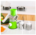 3-in-1 Drum Slicer & Shredder: Multi-Purpose Vegetable Cutter and Cheese Grater. 