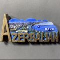 Azerbaijan Baku Tourist Souvenir Magnetic Sticker Fridge Magnetic Refrigerator Decoration Articles Handicraft S. 