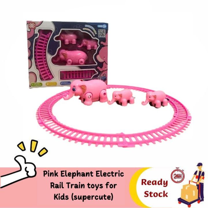 Cheap%20pink%20Lovely%20Elephant%20Toys%20Electric%20Rail%20Track%20-%20Image%205