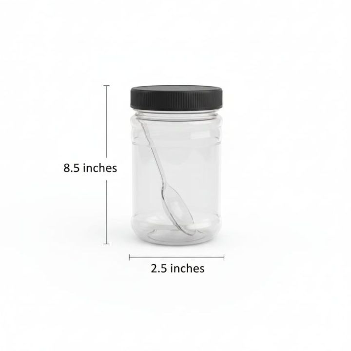 Pack%20of%206%20/%2012%20Airtight%20Kitchen%20Storage%20Containers%20350ml%20-%20Leakproof%20Masala%20Jar%20Set%20-%20Stackable%20Plastic%20Spice%20Box%20&%20Pantry%20Organizer%20+%20Free%20Spoons%20-%20Image%207