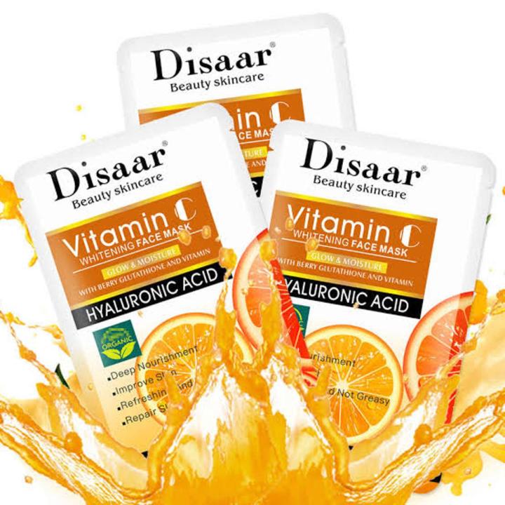 Vitamin C - Sheet Mask (1 pieces)- Sheet Mask For Acne