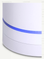 Imported Electric Kettle | Bentley Halo 0.6 Liter Compact Double Wall Kettle, Matt White | Blue LED indicator light | 360° rotatable, Stix controller. 