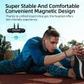 QCY C2 Wireless Headphones Magnetic Sports Earphones 50H Long Standby Headset Bluetooth 5.2 Neckband Earbuds Semi-in Ear. 