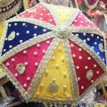Beautiful Colorful Customized Umbrellas for Decoration, Weddings, Mehndi and Different Rasams on Wedding Decoration Umbrella_ Small Size. 