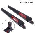 【BestGO】2PCS 12 dbi Dual band 2.4G 5G 5.8Gh RP SMA Male WLAN Router Antenne Booster. 