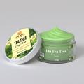 DR MED Tea Tree Night Clay Mask 220g – Purifying Face Mask for Blemished & Oily Skin – Controls Acne, Removes Impurities, Tightens Pores – With Natural Tea Tree Extract. 