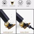 Original Vintage T9 BLACK Rechargeable Electric Hair Clipper Cutting Machine Professional Hair Barber Trimmer For Men T9 Clipper Shaver Cordless. 