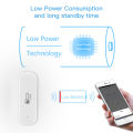 Aubess Tuya Smart ZigBee Smart Temperature And Humidity Sensor Monitoring Reminder Via Alexa Google Home ZigBee Gateway. 