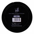 Twin Cake Compact Powder with Puff | Matte Finish, Long-Lasting & Oil Control | 2-in-1 Wet & Dry Formula | Portable Makeup Powder with Sponge. 