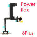 Power And Volume Flex For iPhone 6 6P 6s Plus Mute Button Silent Switch Flex Cable With Bracket Replacement. 